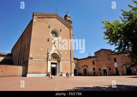 Basilica di San Francesco, Siena, Toskana, Italien Stockfoto