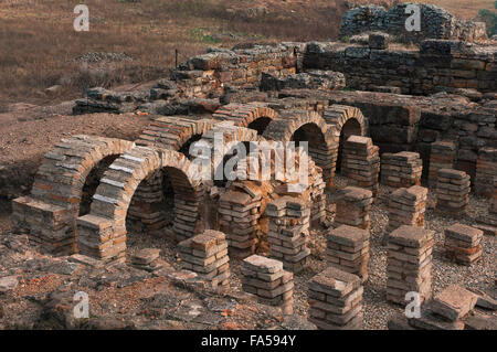 Römischen iberischen Stadt Castulo, Thermen, Linares, Jaen Provinz, Region von Andalusien, Spanien, Europa Stockfoto