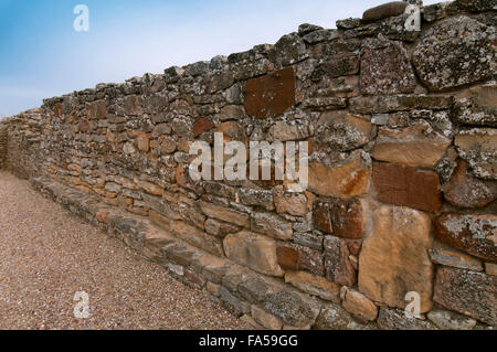 Römischen iberischen Stadt von Castulo, Wände, Linares, Provinz Jaen, Region von Andalusien, Spanien, Europa Stockfoto