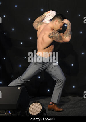 Die jährliche Albert Kennedy Vertrauen-Gala-Dinner im Grange Tower Bridge Hotel London mit: Ray Quinn Where: London, Vereinigtes Königreich bei: 20. November 2015 Stockfoto