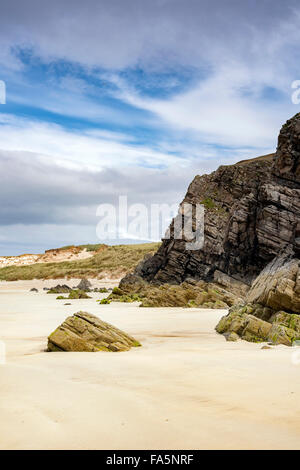 Balnakeil Bay in der Nähe von Durness in Nord-West-Schottland Stockfoto