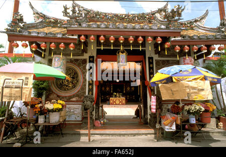 Cheng Hoon Teng Tempel, Chinatown, Melaka, Malaysia. Stockfoto