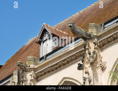 Gargouilles Église Saint-Rémy de Dieppe, Seine-Maritime, Normandie, Frankreich, Europa Stockfoto