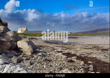 Ebbe am Baile Mor North Uist äußeren Hebriden Stockfoto