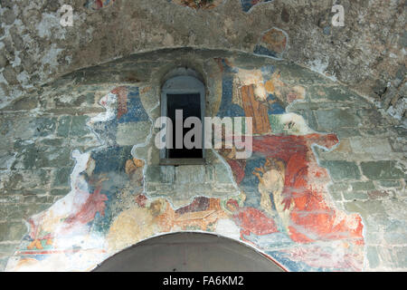 Ägypten, östlichem Schwarzmeeküste, Trabzon, Hagia Sophia Museum, Fresken in der Vorhalle Stockfoto