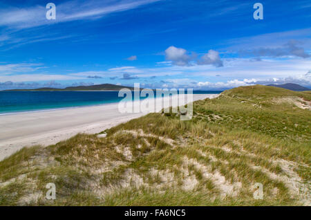 Strand und Meer bei Traigh Lar North Uist Hebriden Stockfoto