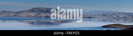 San Luis Reservoir, Merced County, Kalifornien Stockfoto