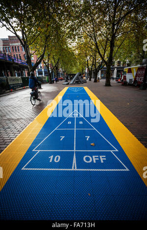 Im abendländischen Park, Seattle, Bundesstaat Washington Street spielen Stockfoto