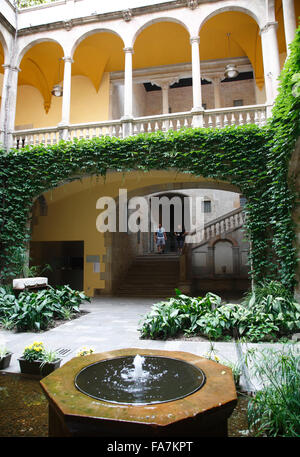 Barri Gotic, Archivo De La Corona de Aragon, Barcelona, Spanien, Europa Stockfoto