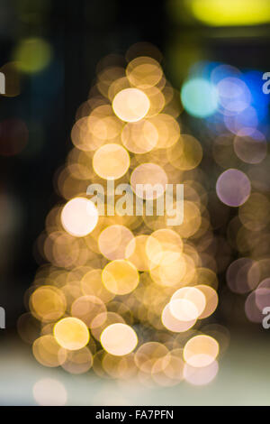 Einkaufszentrum Unschärfe Hintergrund mit bokeh Stockfoto
