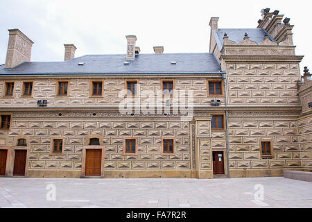 Gebäude auf dem Gelände der Prager Burg, Prag, Tschechische Republik, Europa. Stockfoto