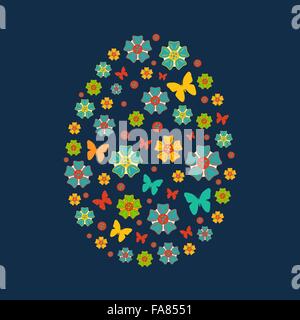 Vektor-Illustration einer abstrakten Ostern-Hintergrund für Ihr design Stock Vektor