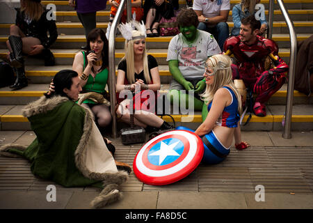 Comic-Con im Manchester Central. Sonntag, 21. Juli 12. Stockfoto