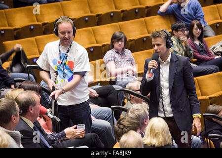 Richard Bacon BBC Radio 5 Live Oktoberfest in Sheffield Sonntag, 10. November 12 Stockfoto