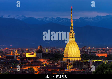 Turin Mole Antonelliana 02 Stockfoto