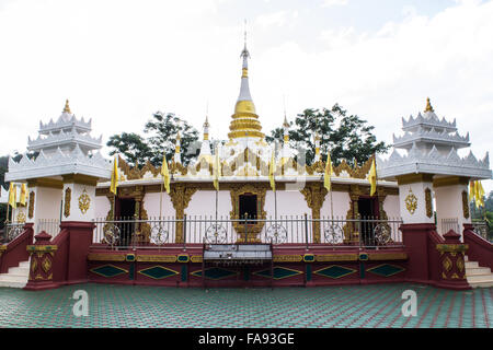 Shan-Pagode in Wat Fah Wiang In Wianghaeng Chiangmai Thailand Stockfoto