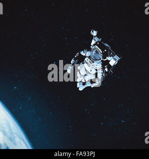 CG-Astronaut im all Stockfoto