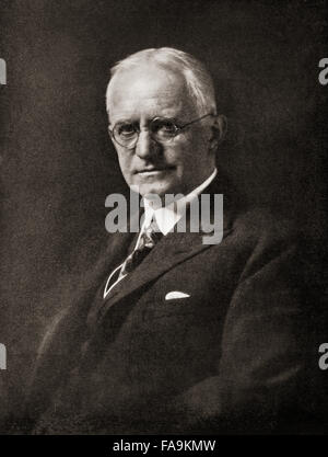 George Eastman, 1854-1932.  US-amerikanischer Geschäftsmann, Erfinder, Philanthrop, Innovator und Unternehmer, der Eastman Kodak Company gegründet. Stockfoto