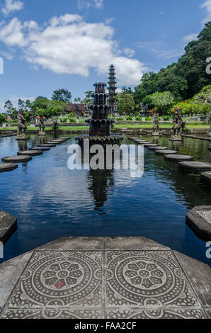 Tirta Gangga, Wasserpalast von Karangasem. Stockfoto