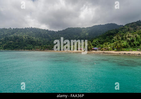 Strand von Tioman island Stockfoto