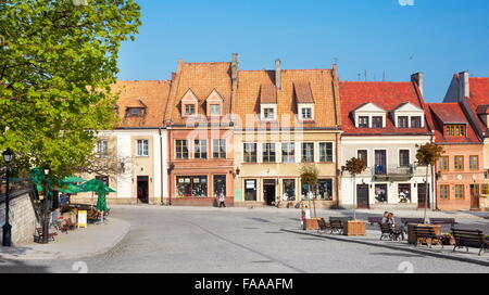 Sandomierz, Altstädter Ring, Polen Stockfoto