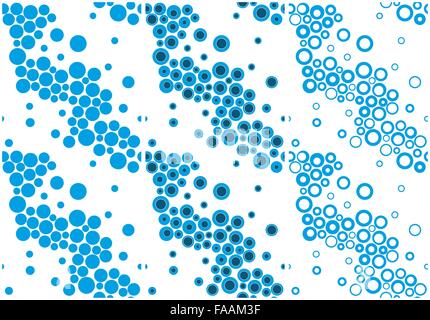 Textur mit Kreisen Stock Vektor