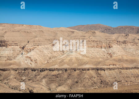Atlas-Gebirge, Chebika, Grenze der Sahara, Tunesien Stockfoto