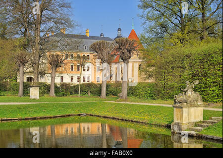 Altdoebern Schloss - Altdoebern Burg 04 Stockfoto