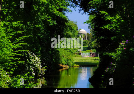 Woerlitzer Park Venustempel - englische Garten von Wörlitz Tempel der Venus 09 Stockfoto