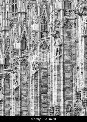 Piazza del Duomo in Mailand Italien Stockfoto