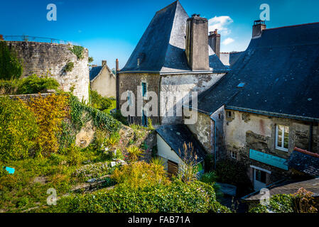 Diverse Fotos von Rochefort En Terre, Bretagne Stockfoto