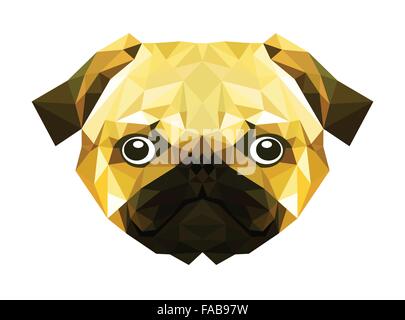 Hundekopf Stock Vektor
