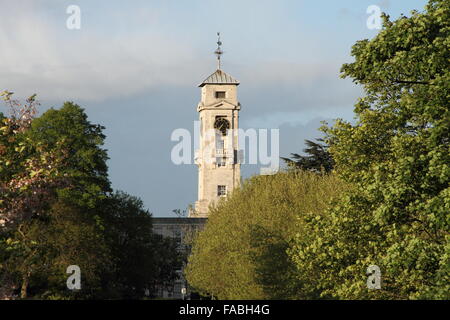 Der Glockenturm des Gebäudes Trent Stockfoto