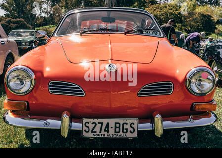 Die Bucht Birdwood Classic ist für Fahrzeuge von 1956 bis 31. Dezember 1978, Autos, feste, alte, Vintage, Stockfoto