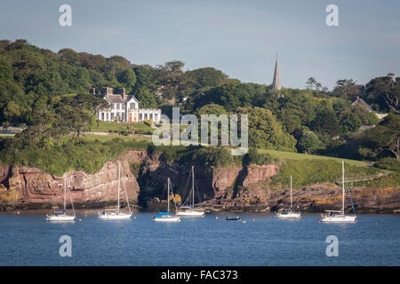 Blick auf Dunmore Park, Dunmore East Stockfoto