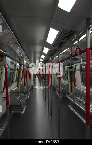 Metro Interieur Hong Kong - Hong Kong Stockfoto