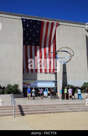 Die faszinierende und viel besuchten National Museum of American History in Washington DC, USA Stockfoto