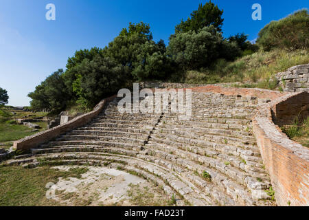 Apollonia, oder Apoloni, Fier Region, Albanien.  Antike griechische Stadt im 6. Jahrhundert v. Chr. gegründet. Stockfoto