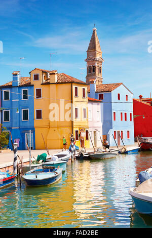 Burano Insel in der Nähe von Venedig, Italien