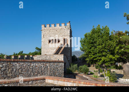 Albanien.  Butrint oder Butrint archäologische Stätte; ein UNESCO-Weltkulturerbe.  Das Museum von Butrint. Stockfoto