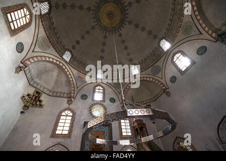 klassischen osmanischen Stil Kaiser Moschee (Careva Dzamija) aus dem 15. Jahrhundert in Sarajevo, Bosnien und Herzegowina Stockfoto
