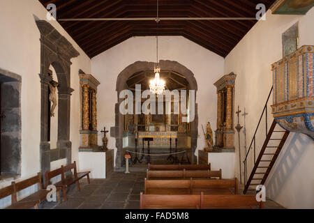 Capela Corpo Santo, im XV Jahrhundert erbaut. Funchal, Madeira Stockfoto