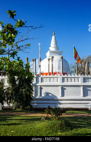 Thuparama Dagoba, heilige Stadt Anuradhapura, UNESCO World Heritage Site, Nord-Zentralprovinz in Sri Lanka Asien Stockfoto