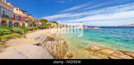 Palau Beach, Costa Smeralda, Insel Sardinien, Italien Stockfoto