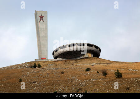 Buzludzha Denkmal ehemaligen KPD Hauptquartier, Bulgarien Stockfoto