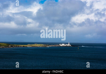 Leuchtturm auf Valentia Island in Irland Stockfoto