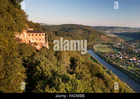 Klause Kastel Einsiedelei mit Grabkapelle der John von Böhmen in Kastel-Staadt, Rheinland-Pfalz, Deutschland Stockfoto