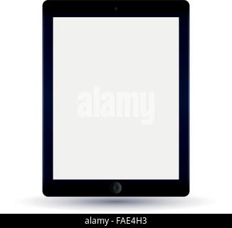 Vektor-Illustration eines Tablet-Computers Stock Vektor