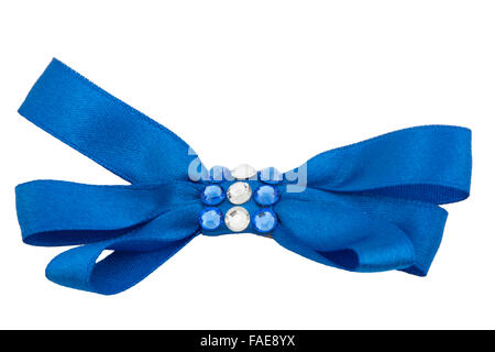 schöne handgemachte Haarnadel für schmücken Ihre Haare isoliert auf weißem Hintergrund Stockfoto