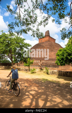 riesige Jethavana Stupa in Anaradhapura Sri lanka Stockfoto